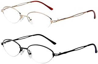 2-Pack Metal Reading Glasses - LianSan