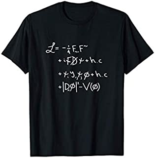 Standard Model Lagrangian Higgs Boson Physics Teacher Gift T-Shirt