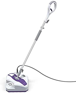 LIGHT'N' EASY Electric Foor Steamer for Hardwood/Tile/Rug/Laminate,Wood Floor Mop Steam with Swivel Head,M Water Tank (7338ANW), 20 Feet Power Cord