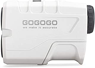 Gogogo Sport Vpro Golf Rangefinder 900 Yards Slope Laser Range Finder with Pinsensor 6X Magnification, Pulse Tech - Compact & Accurate & Clear Reading Yardage Rangefinder