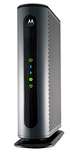 MOTOROLA DOCSIS 3.1 Cable Modem, 6 Gbps Max Speed. Approved for Comcast Xfinity Gigabit, Cox Gigablast, and More (Model MB8600)