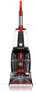 Hoover Power Scrub Elite Pet Upright Carpet Cleaner and Shampooer, Lightweight Machine, FH50251PC, Red