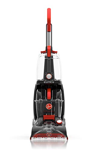 Hoover Power Scrub Elite Pet Upright Carpet Cleaner and Shampooer, Lightweight Machine, Red, FH50251PC