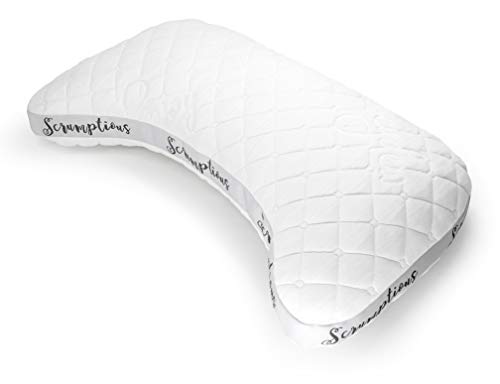 Drift The Scrumptious Side Sleeper Pillow - Handmade in California, The Ultimate Luxury Pillow for Side Sleepers (Queen)