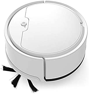 N A Robot Vacuum Cleaner, 1800Pa Strong Suction Robotic Vacuum Cleaner, Super-Thin Quiet, Up to 100mins Runtime, USB Charging Robot Vacuum for Good for Pet Hair, Carpets, Hard Floors