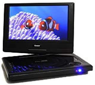 Orei DVD-P901 9-Inch Swivel Screen Multi Region Free Portable DVD Player