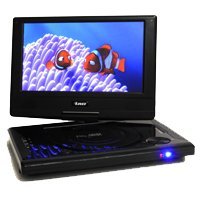 Orei DVD-P901 9-Inch Swivel Screen Multi Region Free Portable DVD Player