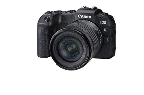 Canon EOS RP Full-Frame Mirrorless Interchangeable Lens Camera + RF24-105mm Lens F4-7.1 is STM Lens Kit- Compact and Lightweight for Traveling and Vlogging, Black (3380C132) (Renewed)