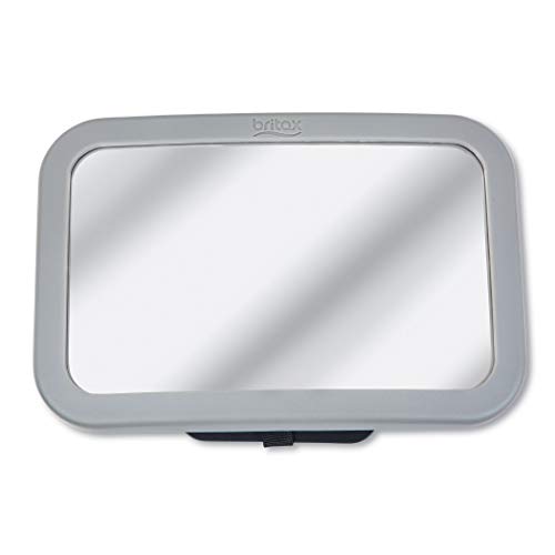 Britax Baby Car Mirror for Back Seat | XL Clear View + Easily Adjusts + Crash Tested + Shatterproof