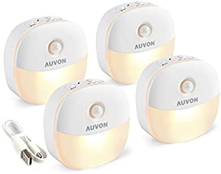 AUVON Rechargeable Motion Sensor Night Light