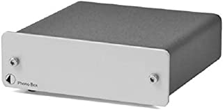 Pro-Ject Audio - Phono Box DC - MM/MC Phono preamp with line output - Silver