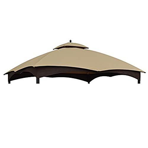 ABCCANOPY Replacement Canopy Top for Lowe's Allen Roth 10X12 Gazebo #GF-12S004B-1(Beige)