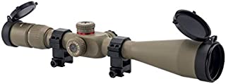 Monstrum G2 6-24x50 First Focal Plane FFP Rifle Scope with Illuminated Rangefinder Reticle and Parallax Adjustment | Flat Dark Earth