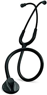 3M Littmann Stethoscope, Master Classic II, Black Tube, Black Chestpiece, Black Eartubes, 27 inch, 2141