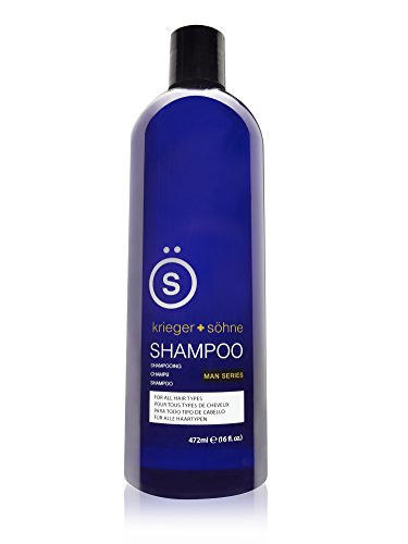 K + S Salon Quality Mens Shampoo  Tea Tree Oil Infused To Prevent Hair Loss, Dandruff, and Dry Scalp (2 Pack)