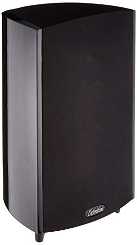 Definitive Technology ProMonitor 1000 - 2-Way Satellite or Bookshelf Speaker for Home Theater System | On Par with Any Large Speaker (Single, Black)