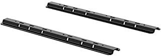 CURT 16104 Industry-Standard Gloss Black 5th Wheel Hitch Rails