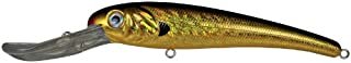 Mann's Bait Company 8-Inch Textured Stretch 25+ Hardbait (Gold, Black)