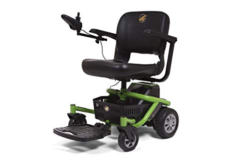 LiteRider Envy Lightweight Electric Power Wheelchair - Compact Mobility Scooter Chair, Disassembles for Travel, GP162 by Golden Technologies