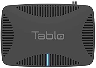 Tablo Quad [TQNS4B-01-CN] Over-The-Air [OTA] Digital Video Recorder [DVR] for Cord Cutters - with WiFi, Live TV Streaming, & Automatic Commercial Skip, Black