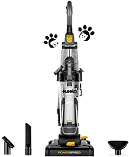 Eureka PowerSpeed Bagless Upright Vacuum Cleaner, Pet Turbo, Black