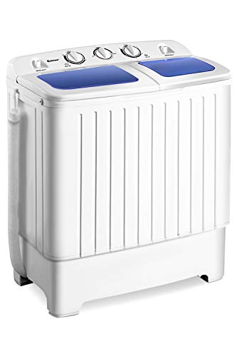 Giantex Portable Mini Compact Twin Tub Washing Machine