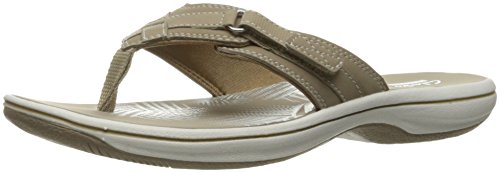 Clarks Womens Breeze Sea Flip Flop