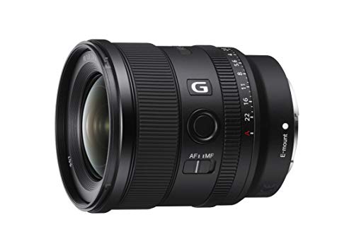 Sony FE 20mm F1.8 G Full-Frame Large-Aperture Ultra-Wide Angle G Lens, Model: SEL20F18G