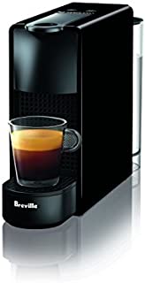  Breville-Nespresso USA BEC220BLK1AUC1 Nespresso Essenza Mini Espresso Machine with Complimentary Capsules, Piano Black