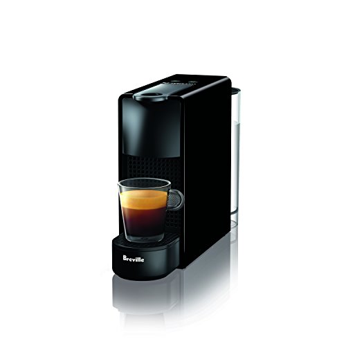 Breville-Nespresso USA BEC220BLK1AUC1 Nespresso Essenza Mini Espresso Machine with Complimentary Capsules, Piano Black