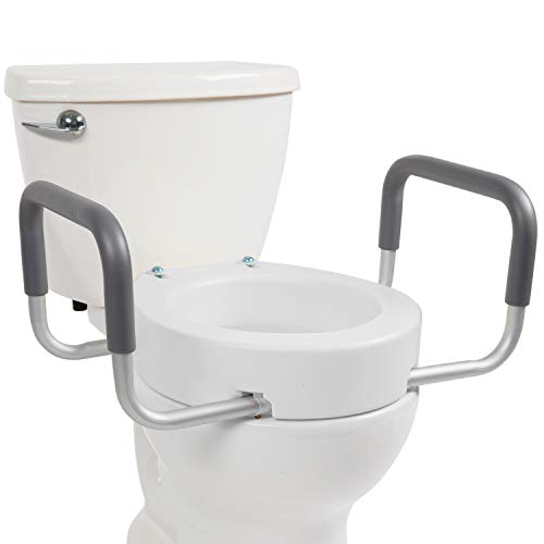 Vive Toilet Seat Riser with Handles