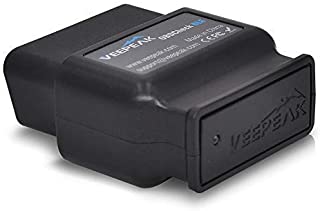 Veepeak OBDCheck BLE OBD2 Bluetooth Scanner Auto OBD II Diagnostic Scan Tool for iOS & Android, Bluetooth 4.0 Car Check Engine Light Code Reader Supports Torque, OBD Fusion app