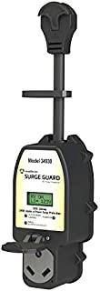 Southwire Black 34930 Surge Guard 30A-Full Protection Portable with LCD Display