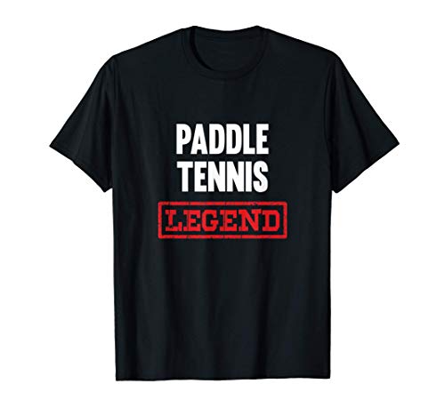 Paddle Tennis Legend Tshirt Padel Pickleball Player Gift T-Shirt