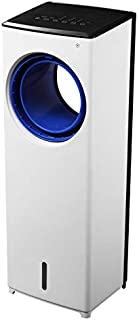 Evaporative Air Cooler,Portable Quiet Cooling Fan & Humidifier with Remote Control and 2 Ice Crystal Boxes,1-Gallon Water Tank