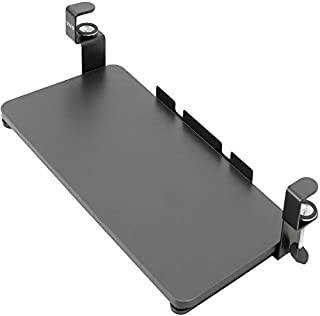 VIVO Clamp-on Computer Keyboard and Mouse Under Desk Slider Tray | 26 x 12 inch Pull Out Platform Drawer (MOUNT-KB05F)