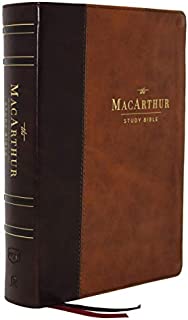 The NKJV, MacArthur Study Bible, 2nd Edition, Leathersoft, Brown, Comfort Print: Unleashing God's Truth One Verse at a Time