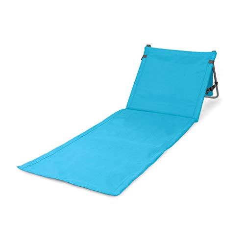 ONIVA - a Picnic Time Brand Beachcomber Portable Beach Mat, Blue