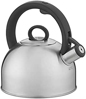 Cuisinart Aura, Silver Stainless Steel Stovetop Tea Kettle, 2 Qt,CTK-SS17N