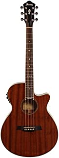 Ibanez AEG12IINT Acoustic-Electric Guitar, Natural Finish