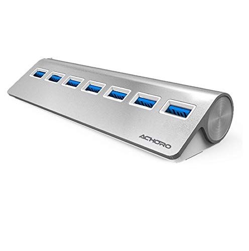 ACHORO 7 Ports USB 3.0 High-Speed USB Hub