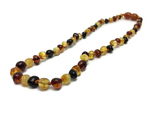 Baltic Amber Necklace Polished 12.5