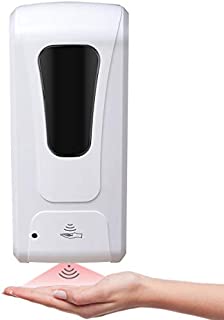 Focus Line Automatic Soap Dispenser Wall Mount, Bathroom Soap Dispenser 1000ML Large Capacity, Touchless Auto Soap Dispenser for Kitchen Hotel Hospital School