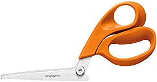 Fiskars 199500-1001RazorEdge Fabric Shears/Seam Ripper for Tabletop Cutting , 8 Inch