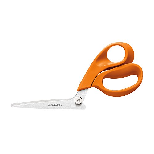 Fiskars 199500-1001RazorEdge Fabric Shears/Seam Ripper for Tabletop Cutting , 8 Inch