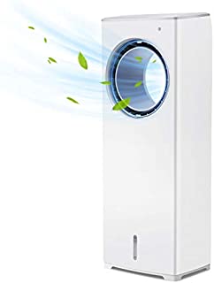 BREEZEWELL 2-in-1 Evaporative Air Cooler, Tower Fan, Swamp Cooler w/ 3 Wind Speeds, 4 Modes w/Cooling&Humidification, Remote Control, 40° Oscillation, 8-Hour Timer, Low Noise for Home & Office, 32-In