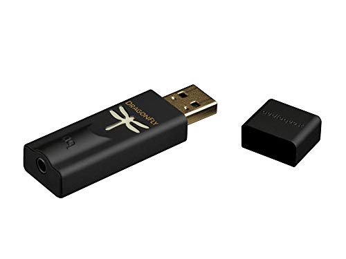 AudioQuest DragonFly Black v1.5 Plug-in USB DAC + Preamp + Headphone Amp