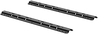 CURT 16204 Industry-Standard Carbide Black 5th Wheel Hitch Rails