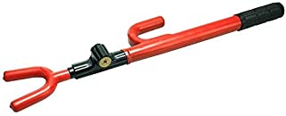 AUTLY Car Club Steering Wheel Lock Universal Anti-Theft Auto Steering Wheel Security Lock for Cars, Pickup Trucks, Minivans & SUVs