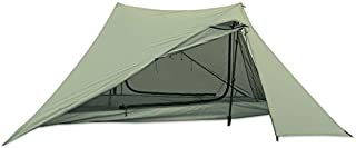 Drop + Dan Durston X-Mid Tent  Ultralight, Double Walled, Backpacking and Thru Hiking Shelter, Simple Pitch, Fully Waterproof, Supported by Trekking Poles (1 Person)